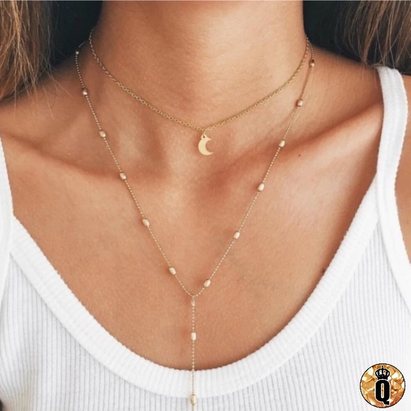 🔴5/$20⚠️𝗖𝗟𝗘𝗔𝗥𝗔𝗡𝗖𝗘⚠️2 Layered Choker NEW - Picture 7 of 7